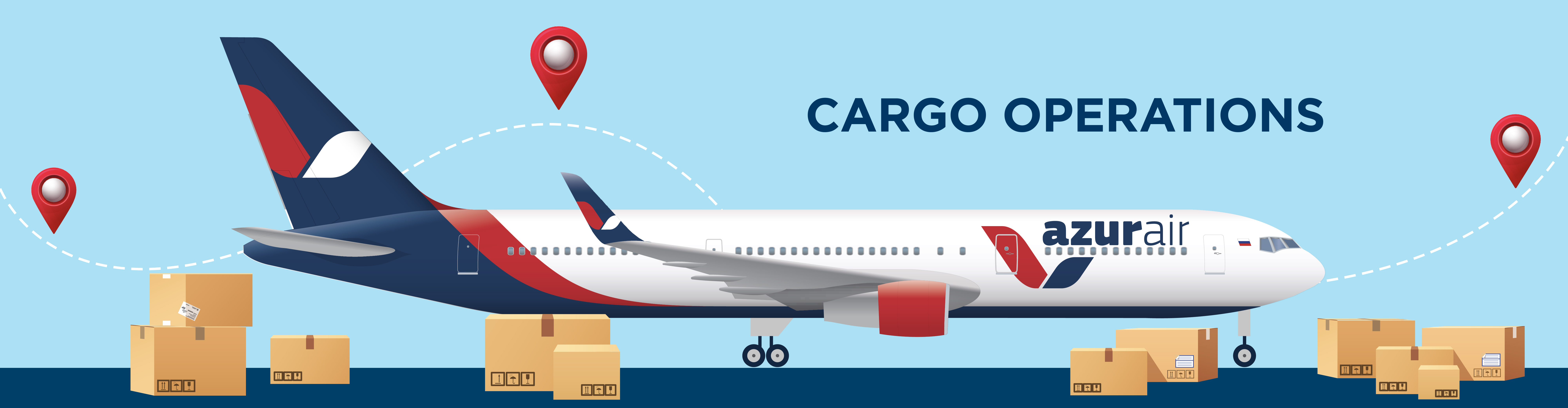 Azurair, Cargo Transportation