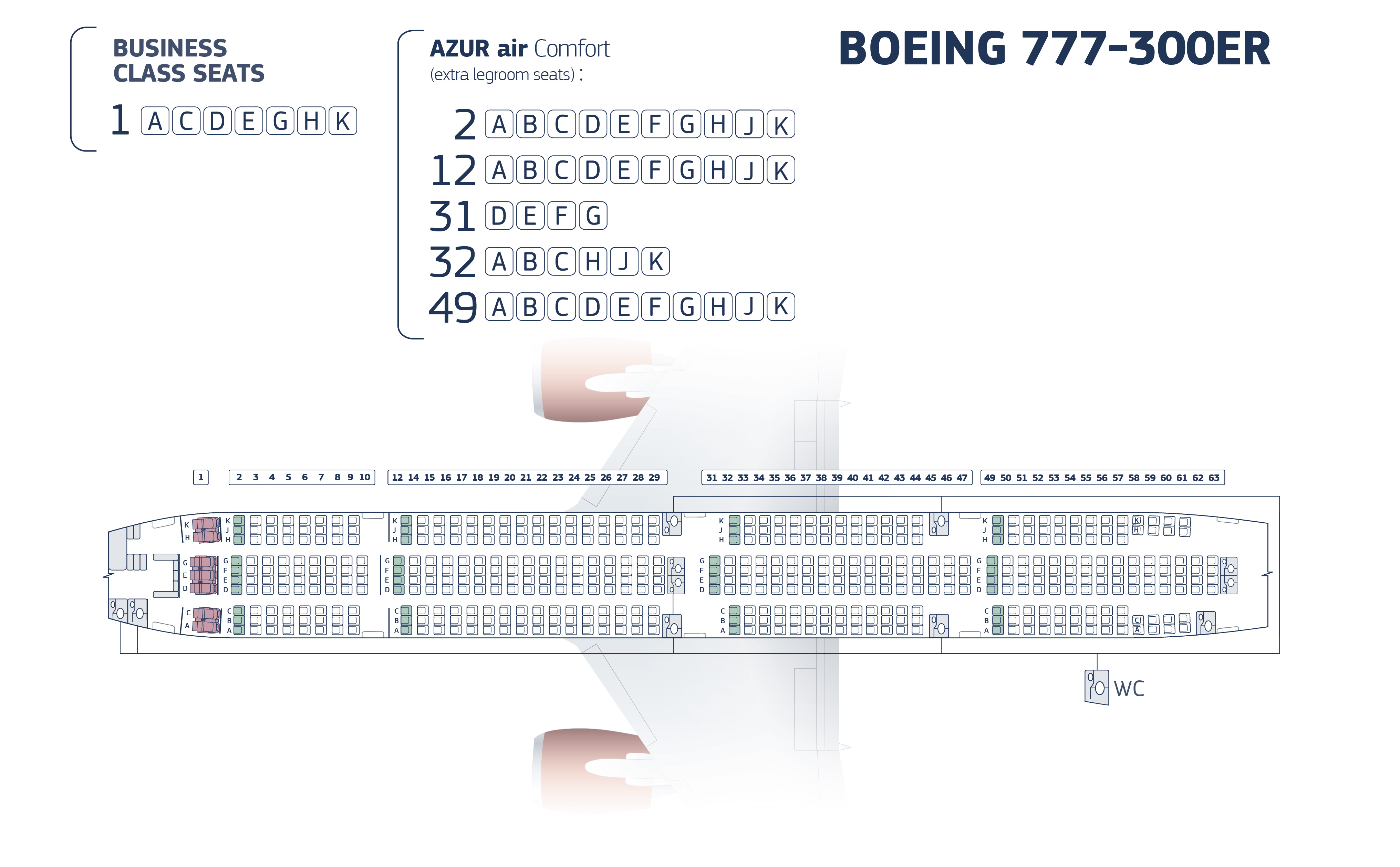 Azur air Azur-space Boeng 777-300ER