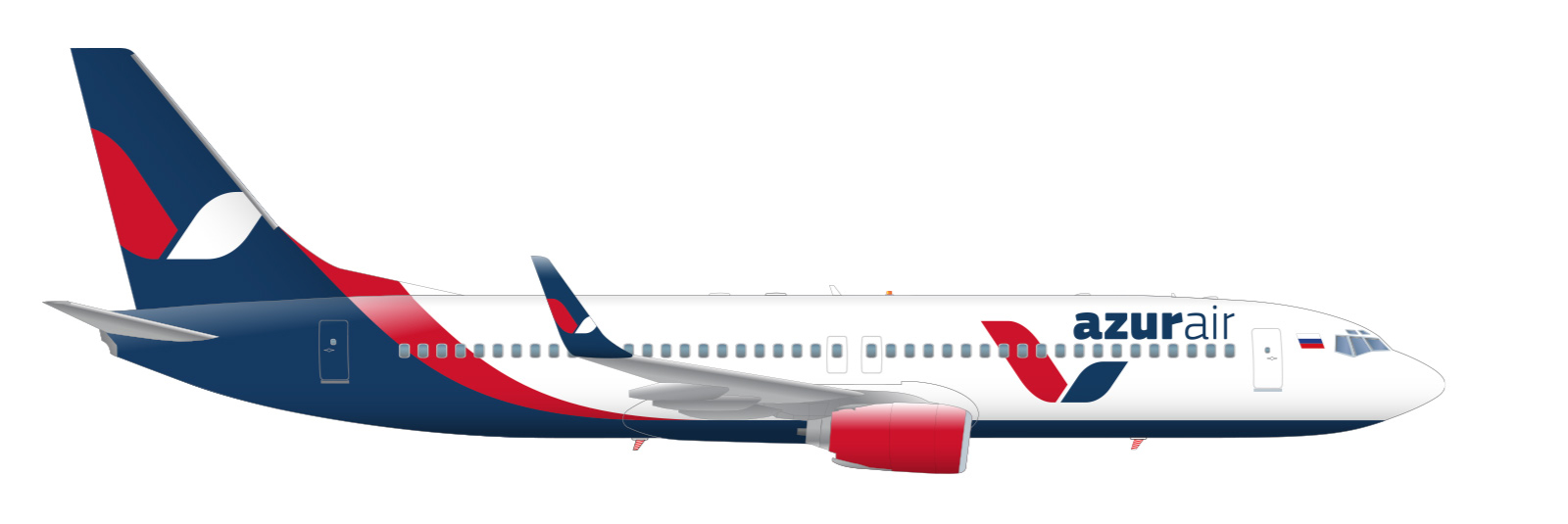 ООО «АЗУР эйр», + Наш воздушный флот: Boeing 737-800
