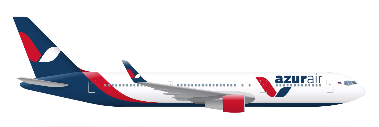 ООО «АЗУР эйр», + Наш воздушный флот: Boeing 767-300